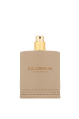 Fragrance World Colosseum matte taupe flacon emphasizing modern understated finish
