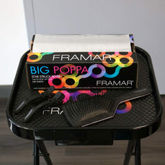 Framar foil in use on highlights demonstrating clean separation benefit