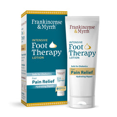 FRANKINCENSE & MYRRH front label showing product name and size for quick identification and trust