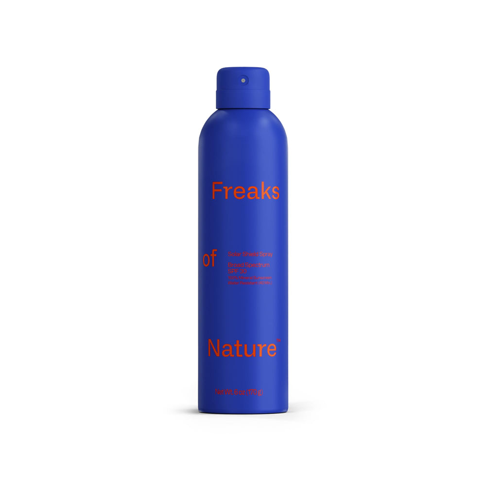 Freaks of Nature front packaging showing SPF 30 and reef-safe benefit