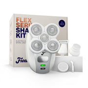 Freebird front view showing compact shaver and ergonomic grip for comfortable control