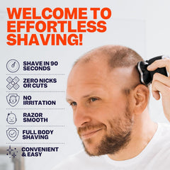 Freebird FlexSeries Pro kit with five attachments displayed to show versatile grooming options