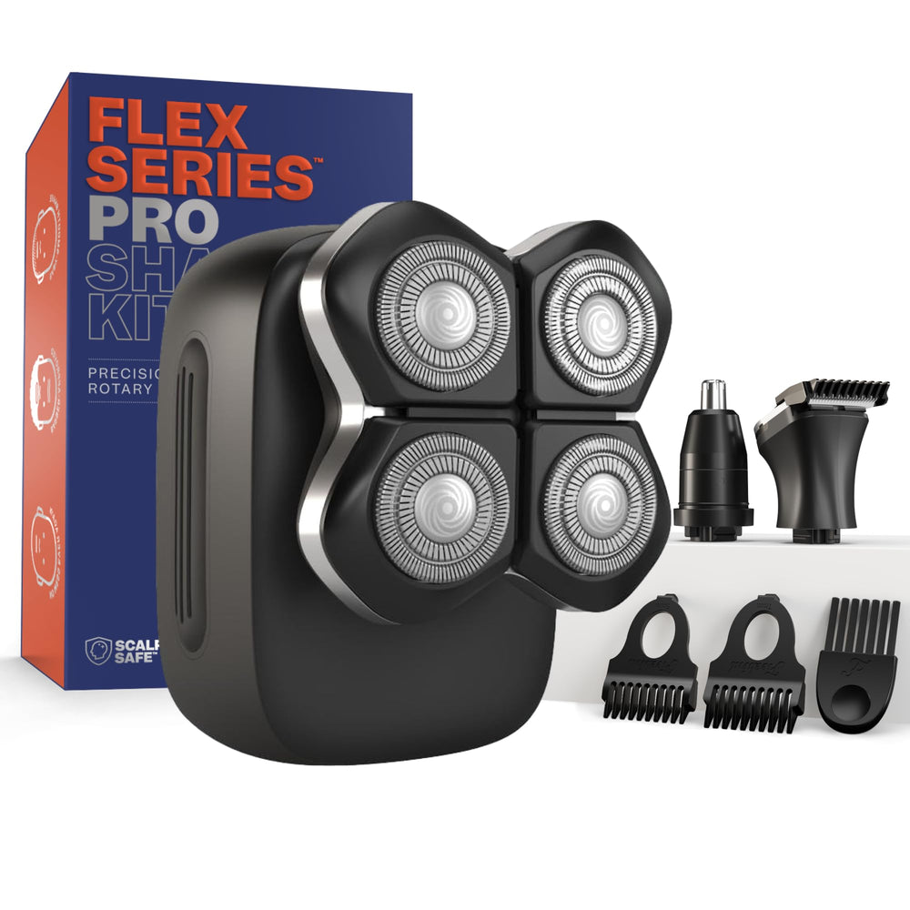 Freebird FlexSeries Pro front view showing ergonomic handle and power button for comfortable control