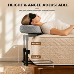 Freebody close-up of cushioned pad highlighting soft removable cover for cleaning