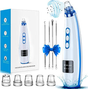 FREESHOW pore vacuum front view showing sleek body and nozzle benefit: clear visual of device