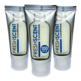Freshscent front packaging showing 100-pack and clean presentation benefit