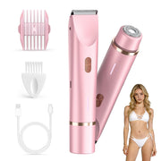 FRIJAXN front view showing compact pink trimmer and controls for easy grooming
