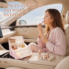 Frilgvenient clear zippered pocket storing jewelry and small accessories
