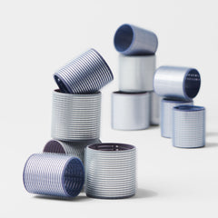 Fromm roller close-up of ceramic core for even heat and reduced frizz