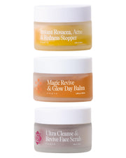 FRØYA front packaging of the three-step acne set showing clear branding and benefits