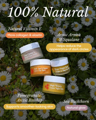 FRØYA night balm open jar showing rich emollient texture for overnight repair
