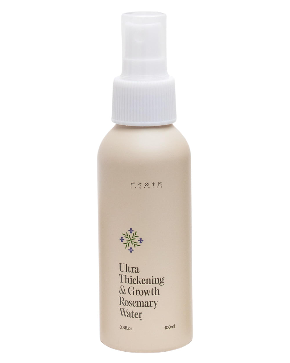 FRØYA front packaging showing rosemary water mist and clean design for easy use