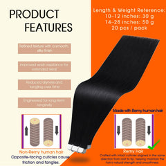Full Shine close-up of ultra-thin adhesive tape tab for seamless hold benefit