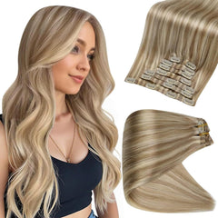 Full Shine front packaging shows golden blonde mix for easy selection