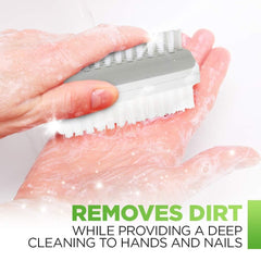 Fuller Brush close-up of longer soft bristles gentle on skin and cuticles