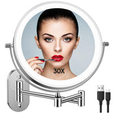 FUNTOUCH front-mounted mirror showing full reflective surface and compact profile