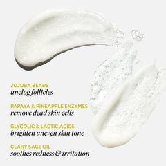 Fur Silk Scrub texture close-up revealing jojoba beads and creamy consistency for smooth skin
