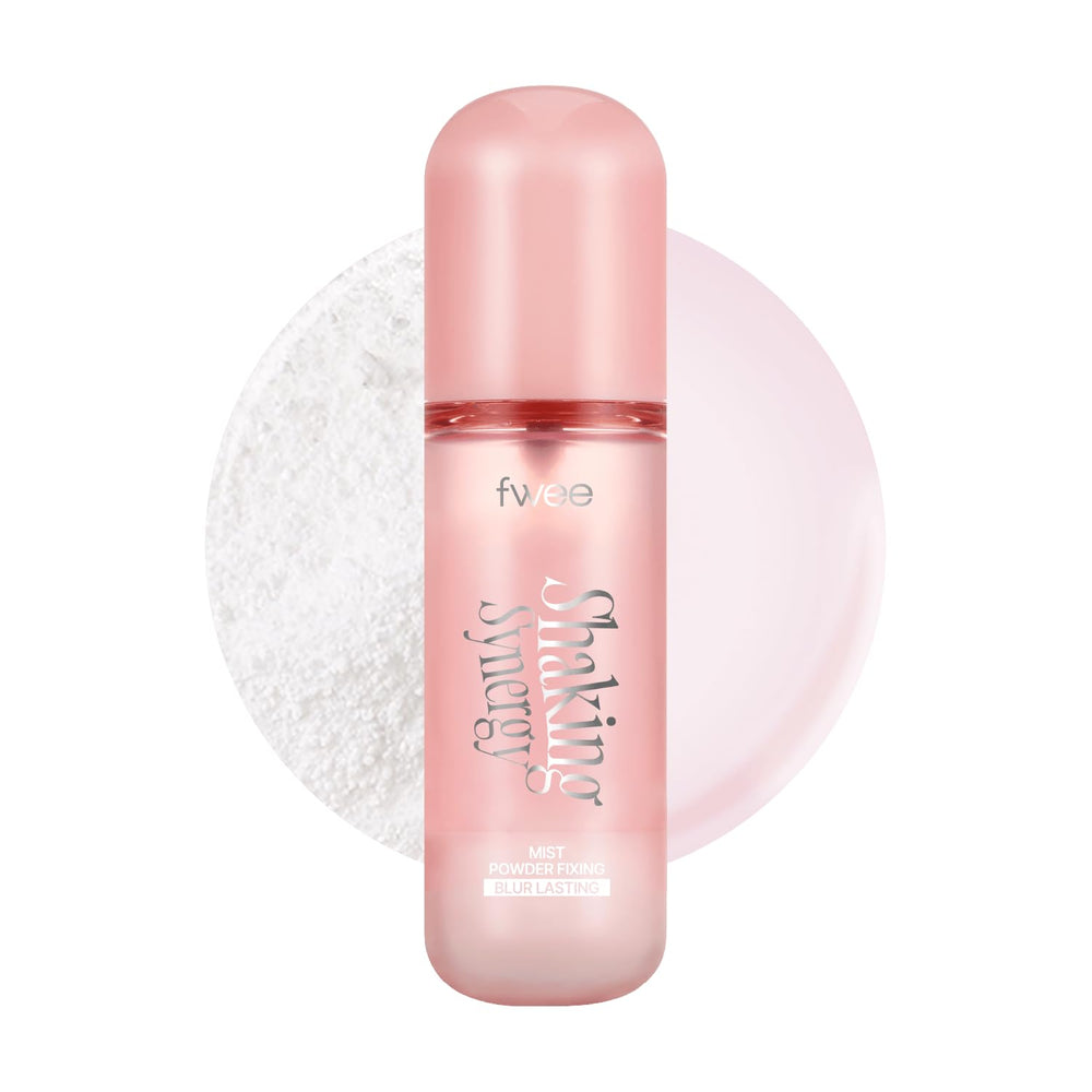 fwee front packaging spray showing sleek bottle and easy application benefit