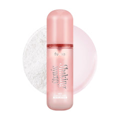 fwee front packaging spray showing sleek bottle and easy application benefit