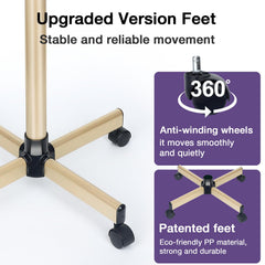 FWOD BIBTO height adjustment mechanism demonstrating quick change between 22 and 38 inches