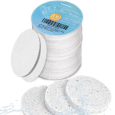 GAINWELL front packaging showing 100 compressed facial sponges and benefits