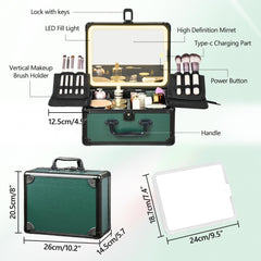 GALHUBIS open interior with removable dividers for organized storage