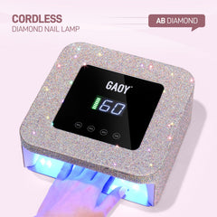 GAOY close-up of 39 LED units for fast even gel curing benefit