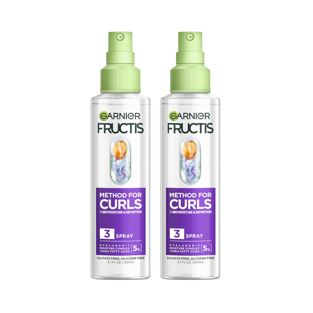 Garnier Fructis front packaging showing full bottle and product branding benefits