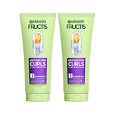 Garnier Fructis front packaging showing the shampoo and curl benefits