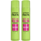 Garnier Fructis front packaging showing product and volume benefit