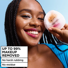 Garnier open cap pouring micellar water benefit: controlled application