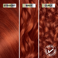Garnier after-color conditioner tube visible to seal color and add shine