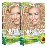 Garnier box front showing shade and kit benefits for easy selection