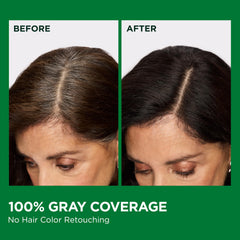 Garnier Nutrisse color crème texture demonstrating non-drip formula