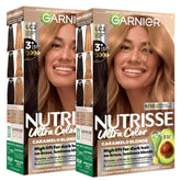 Garnier Nutrisse front packaging showing shade and benefits