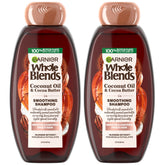 Garnier bottle front view showing formula and smoothness benefit
