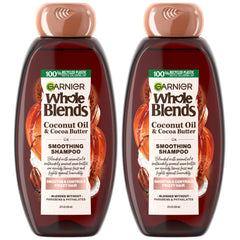 Garnier bottle front view showing formula and smoothness benefit