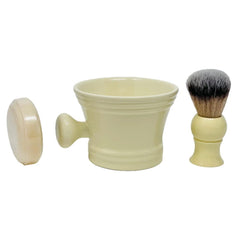 G.B.S shaving set neatly boxed as a ready gift for classic grooming