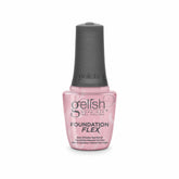 Gelish bottle front view showing Light Nude shade and product labeling benefits