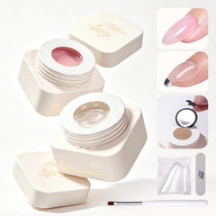 GELLAKTIK front packaging showing both 30g jars and included accessories for easy start