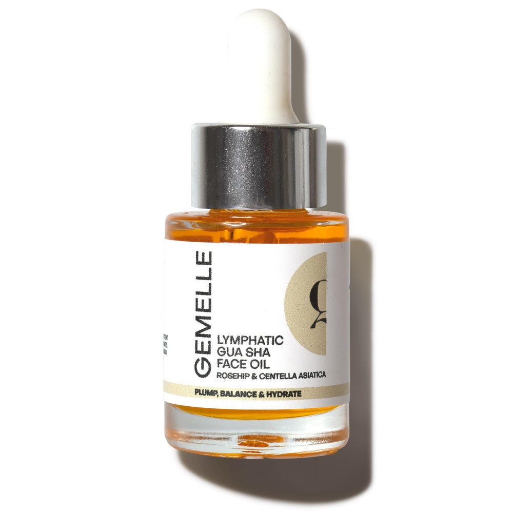 GEMELLE front bottle 15ml showing compact travel-friendly packaging and premium look