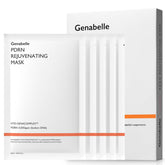 Genabelle front packaging showing five mask sheets and benefits