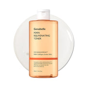 Genabelle PDRN toner front bottle showing sleek packaging and hydration benefit