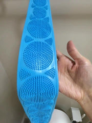 Generic close-up of raised massage nubs, soothing muscle relief