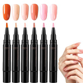 Generic front packaging showing 3-in-1 nail pens and clear benefit of simplified manicure
