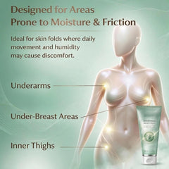 Generic open tube showing creamy texture and quick-absorbing benefit
