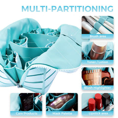 Generic bag folded down open to display full interior for quick access