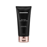Generic retinol body front packaging showing clear label and benefit