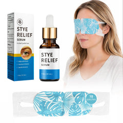 Generic serum bottle close-up showing applicator for precise eyelid care