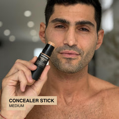 Gentlehomme concealer twist-up cream tip revealing smooth application benefit